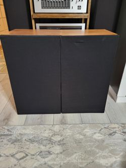 Rare Infinity 1001 speakers with tweeter In rear