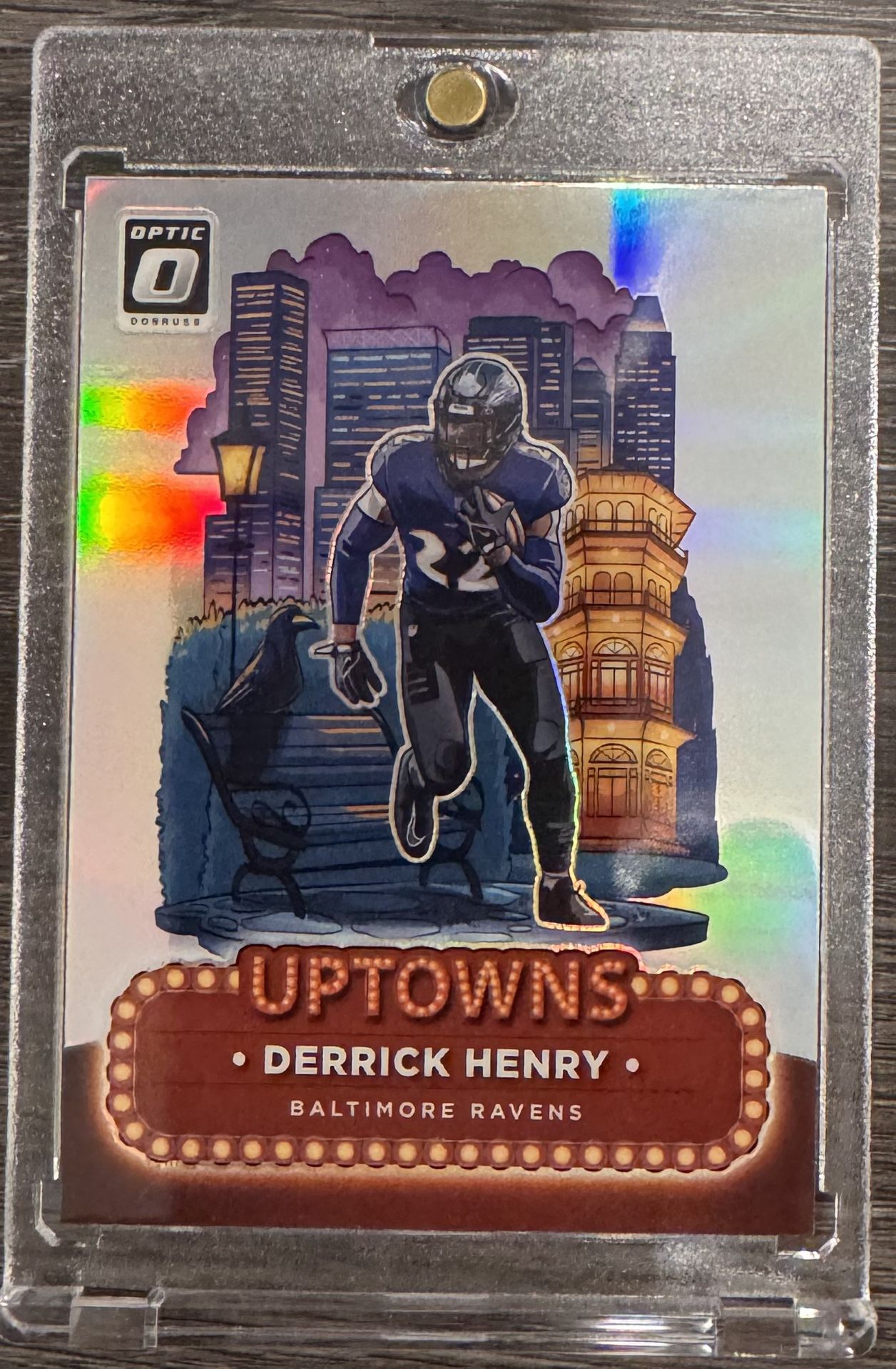 2024 NFL DONRUSS OPTIC DERRICK HENRY UPTOWNS SSP Case Hit Baltimore Ravens