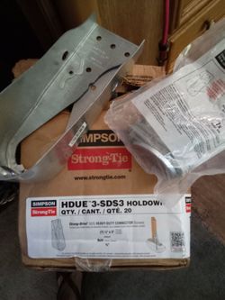 Simpson Strong ties Hdue 3-sds3