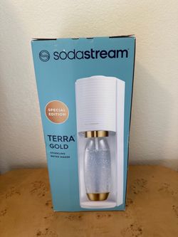 New Soda Stream Terra gold limited edition