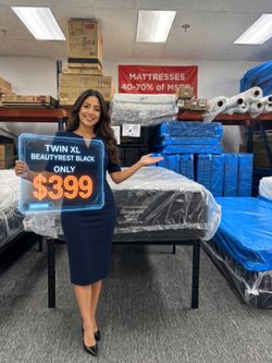 Twin XL Beautyrest Black Hybrid sale