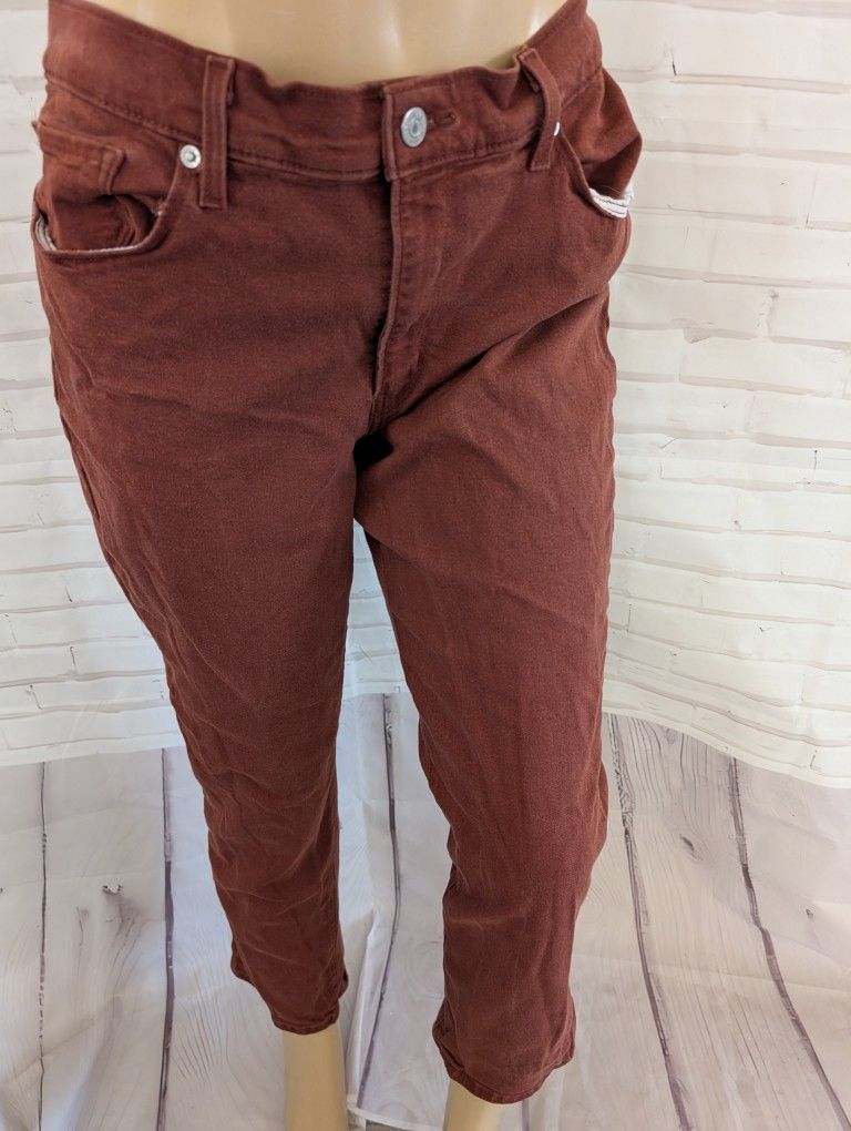 Levi's Brownish Ankle Pants Size 16