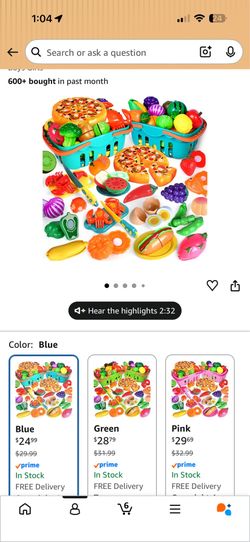 Play food