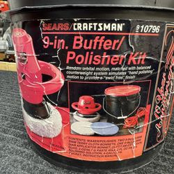 9 Inch Buffer/Polisher Kit