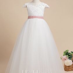 Girls Flower Girl Dress