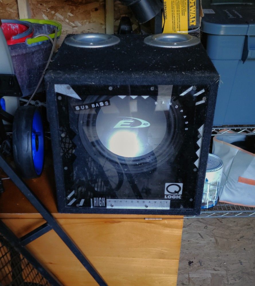 Alpine Type E12 Car Subwoofer