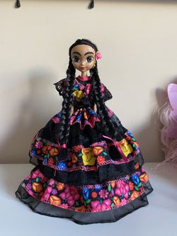 Frida Khalo Doll With Mexican Dress