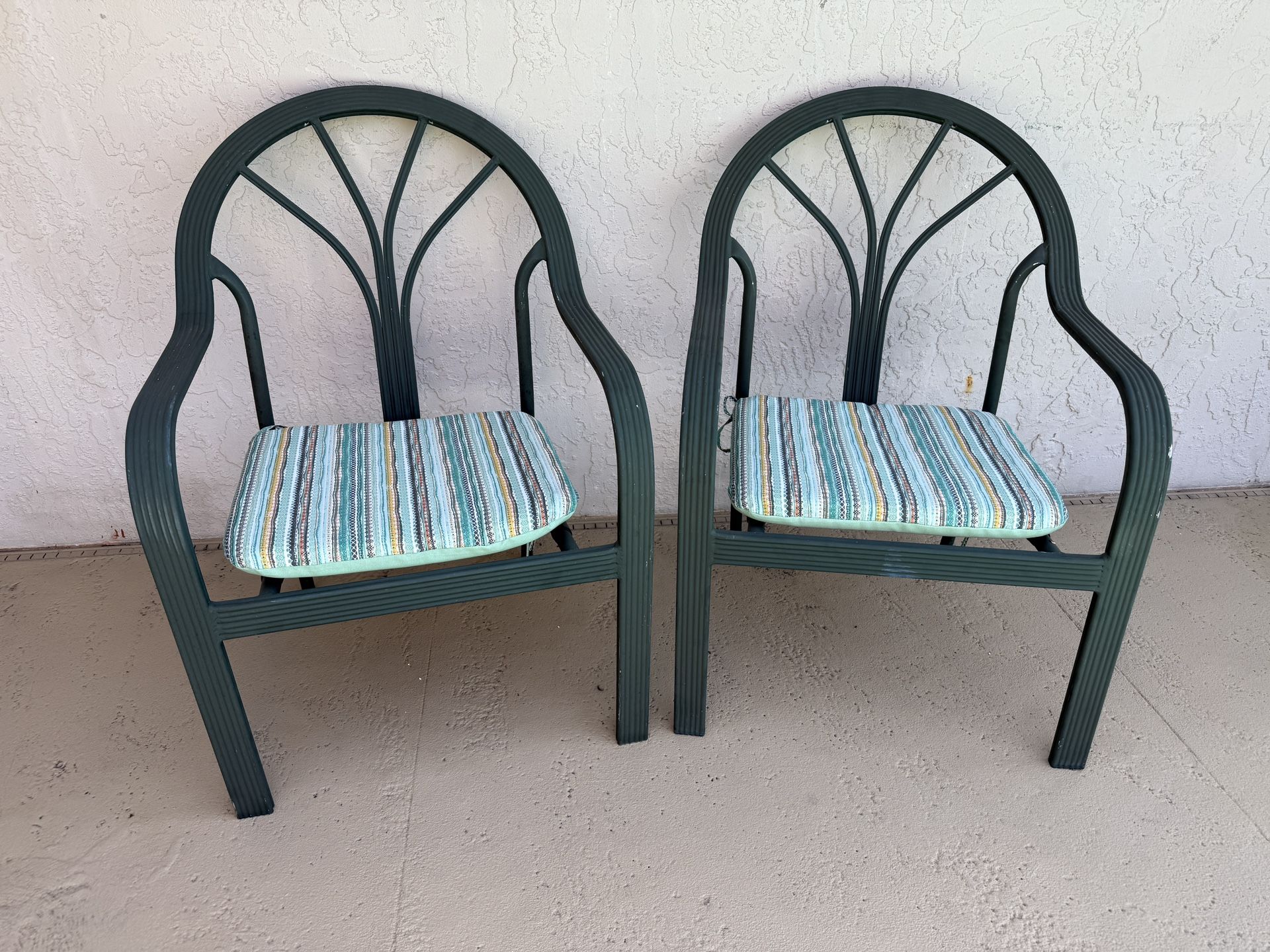 Two Outdoor Chairs