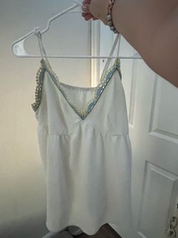White Flowy Camisole