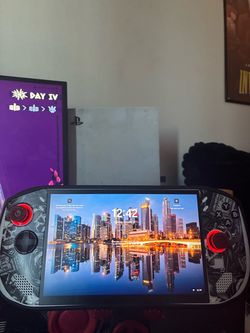 ASUS ROG Ally Handheld Gaming Console with Custom Skin