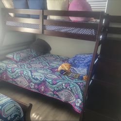 Bunk Bed With Storage And Mattress 