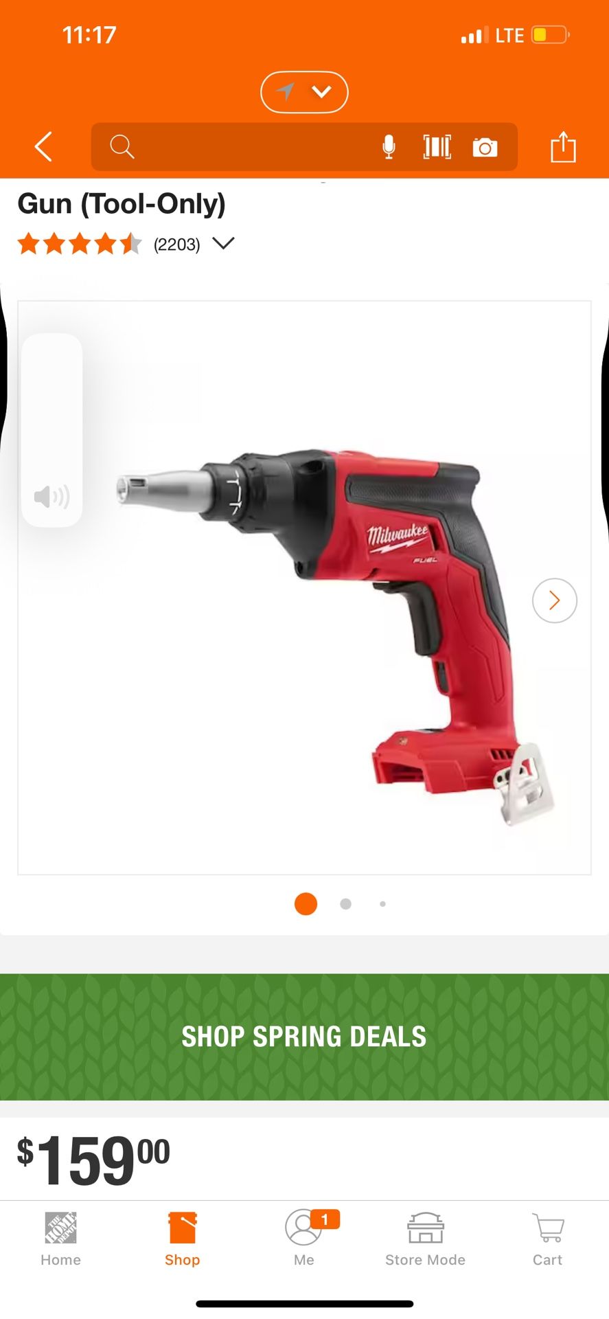 Milwuakee Screw Gun And Cut Out New $280