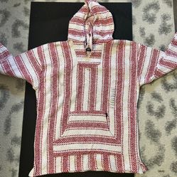  Baja Billy’s woven poncho Mexican/grunge 90's