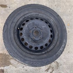 1 Only — 195/65r15 5x4.5 5x114.3 Stock Civic Xb Tc Kia Optima Accord Camry Wheel Rim Tire!