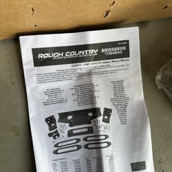 Rough Country Hidden Winch Mount