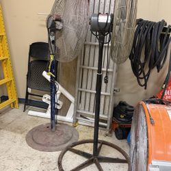Upright Commercial 30” fans 