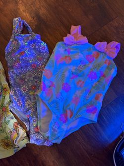 Toddler size 2 bathing suits and sundress and shorts
