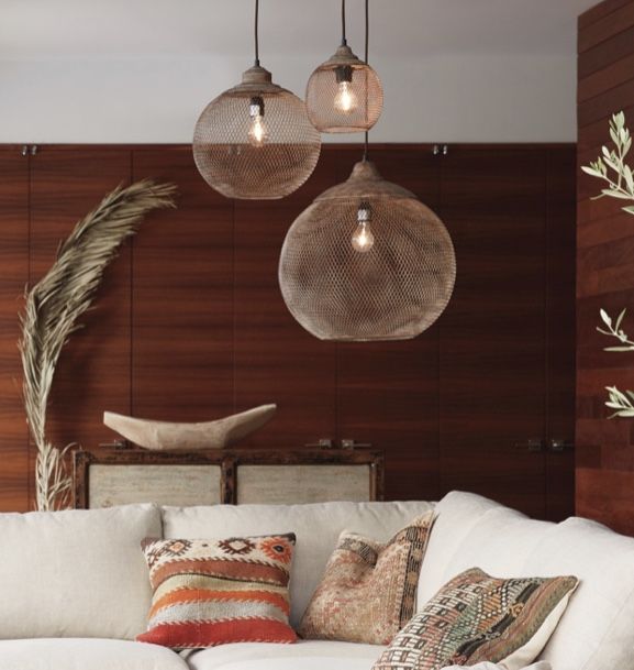 Arhaus Lanister Mesh Pendant