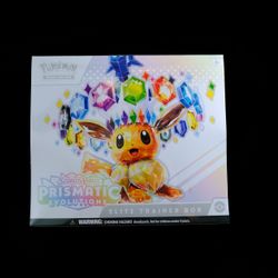 Pokemon TCG Prismatic Evolutions Elite Trainer Box w/ Case