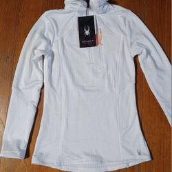 Spyder Women's Size X Small $68 Long Sleeve Pullover Half Zip Shirt NewvtagsWomen's Size