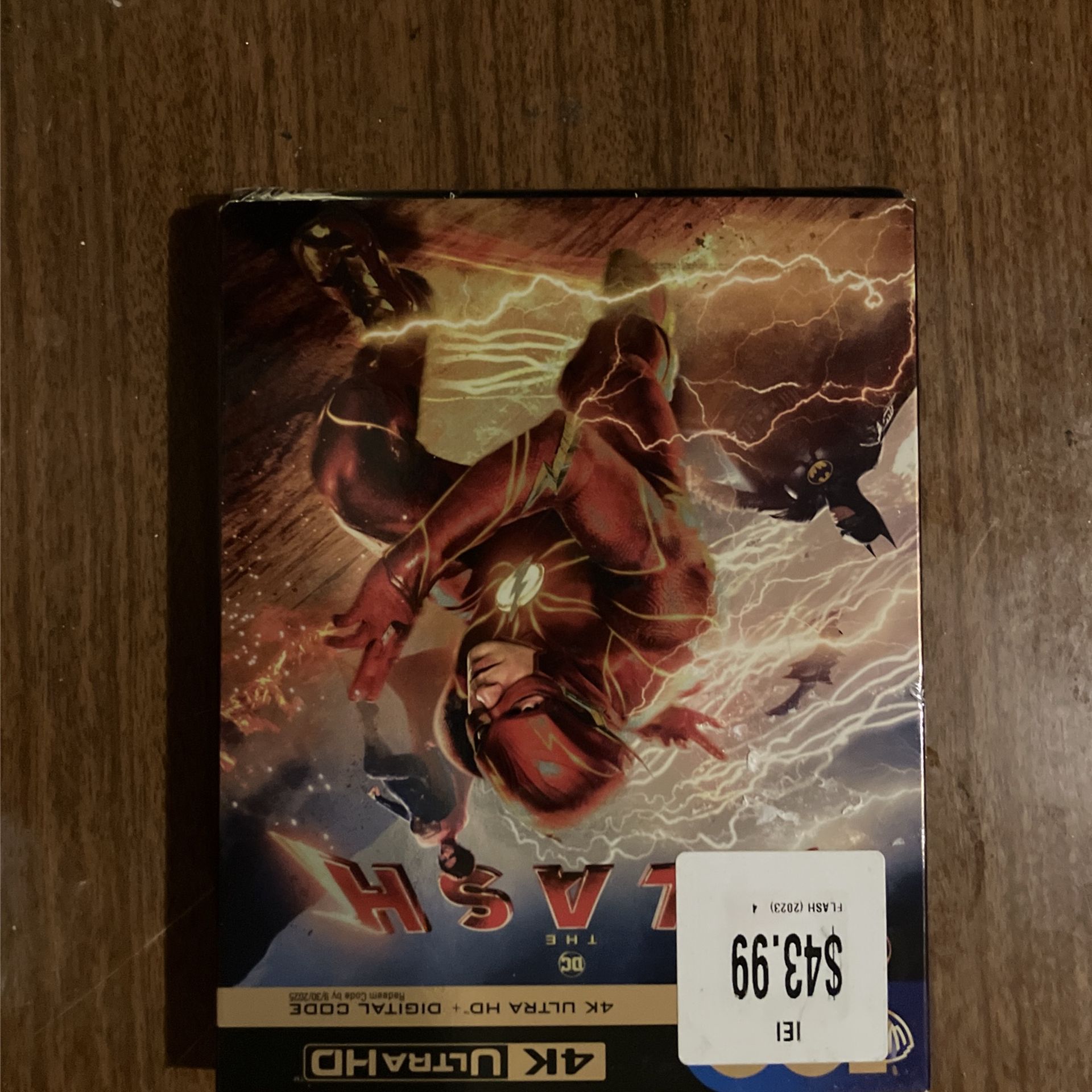 The Flash 4k Brand New Sealed With Sleeve