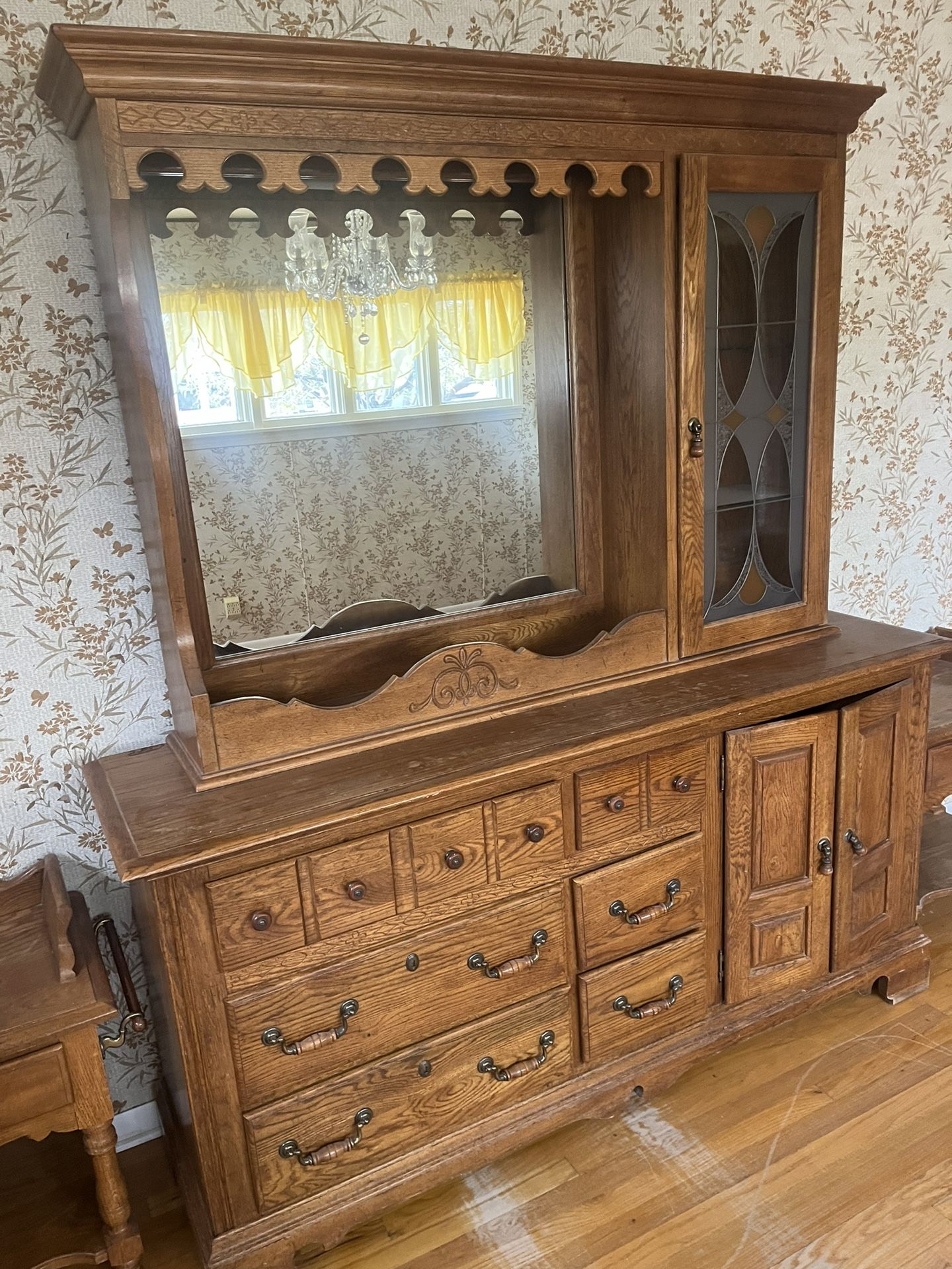 Dresser With End Table