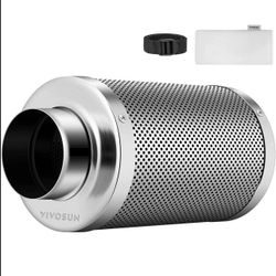 VIVOSUN 4 Inch Air Carbon Filter Smellines Control with Australia Virgin...