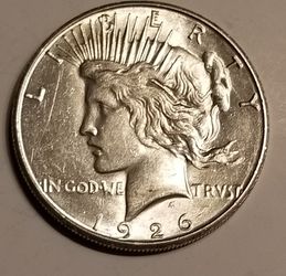 1926 S Peace Dollar