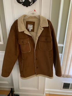 Warm Faux-Shearling Jacket(Medium)