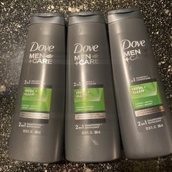 Dove Men + Care 2-1 Shampo $3.50 Each