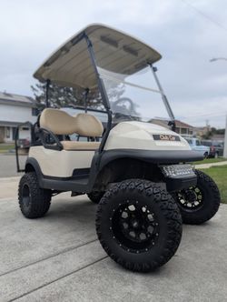 2017 Club Car Precedent i2 – Lifted 4 Passenger Golf Cart – Custom Wheels – $5,900