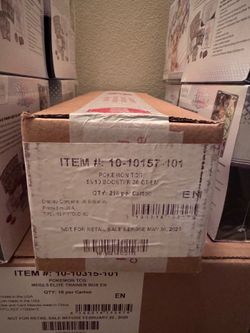 Pokemon Destined Rivals Booster Box Sealed Case