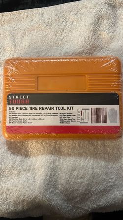 50piece tire repair tool kit