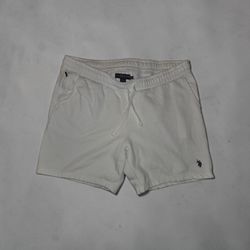 White Polo Ralph Lauren 3XL Terry cloth shorts