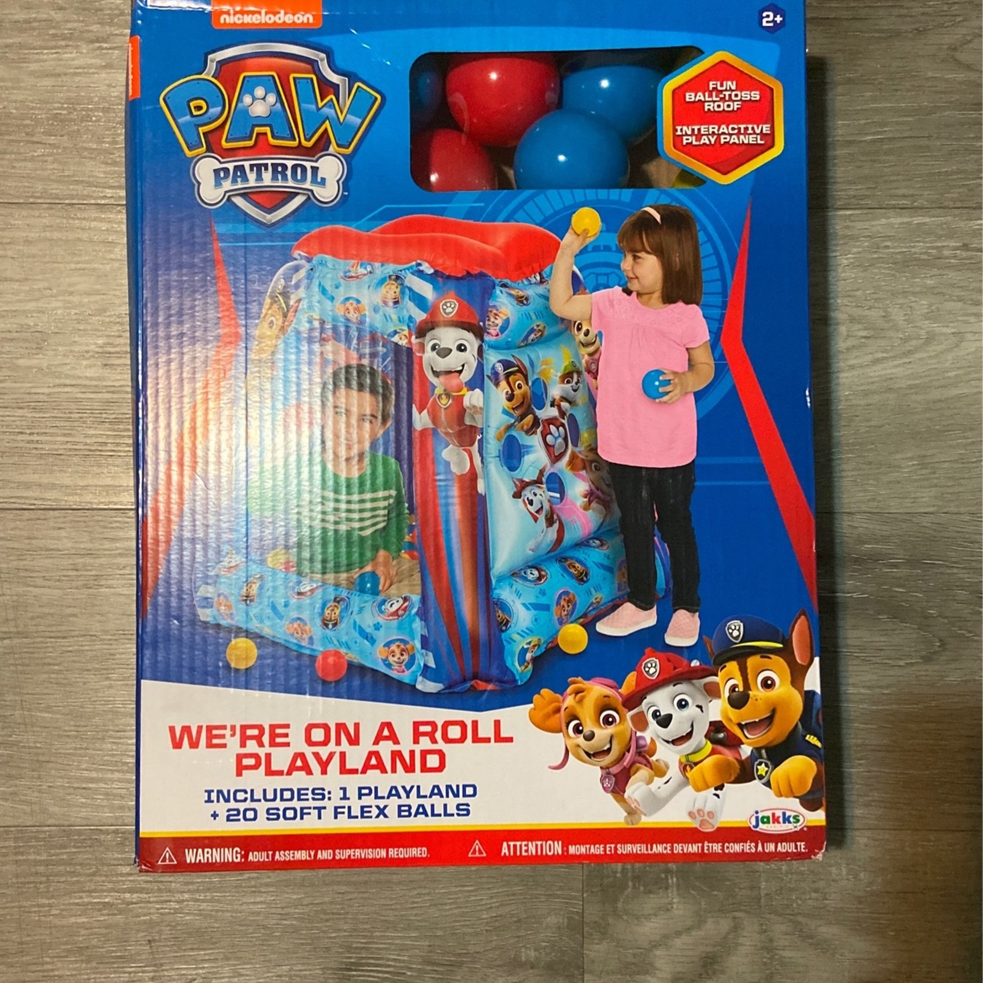 Paw Patrol Inflatable Play Land Ball Pit