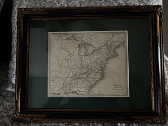 Antique Map Of United States 1830’s