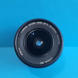 Canon 58mm Zoom Lens EF-S 18-55mm ~F/1:3.5-5.6 Auto & Manual Focus.
