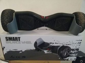 All terrain Bluetooth hoverboard