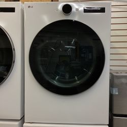 LG Smart Front Load Electric Dryer 