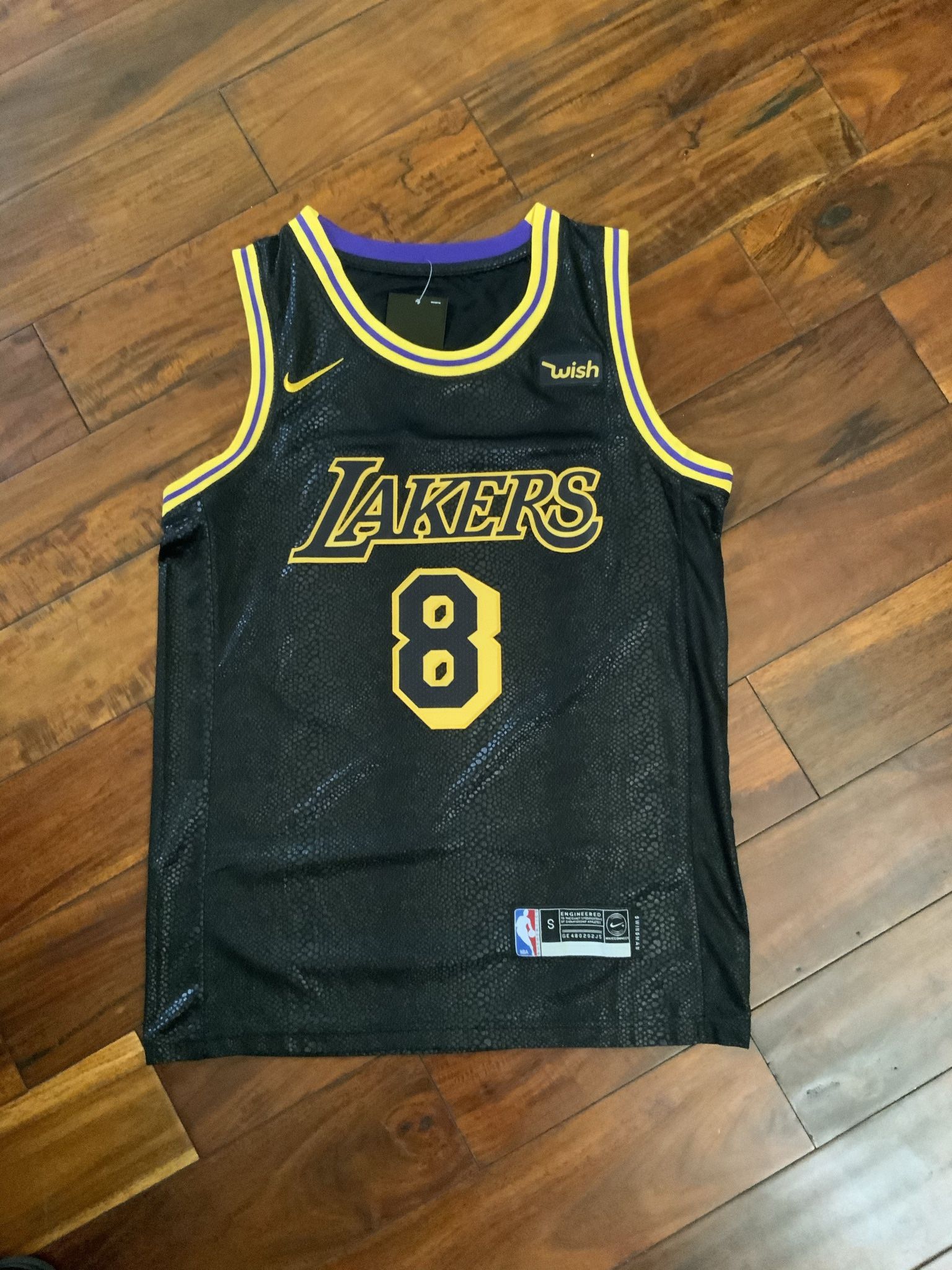 8/24 Kobe Bryant Mamba Edition Lakers Jersey