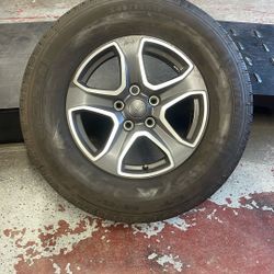 17” Jeep Rims