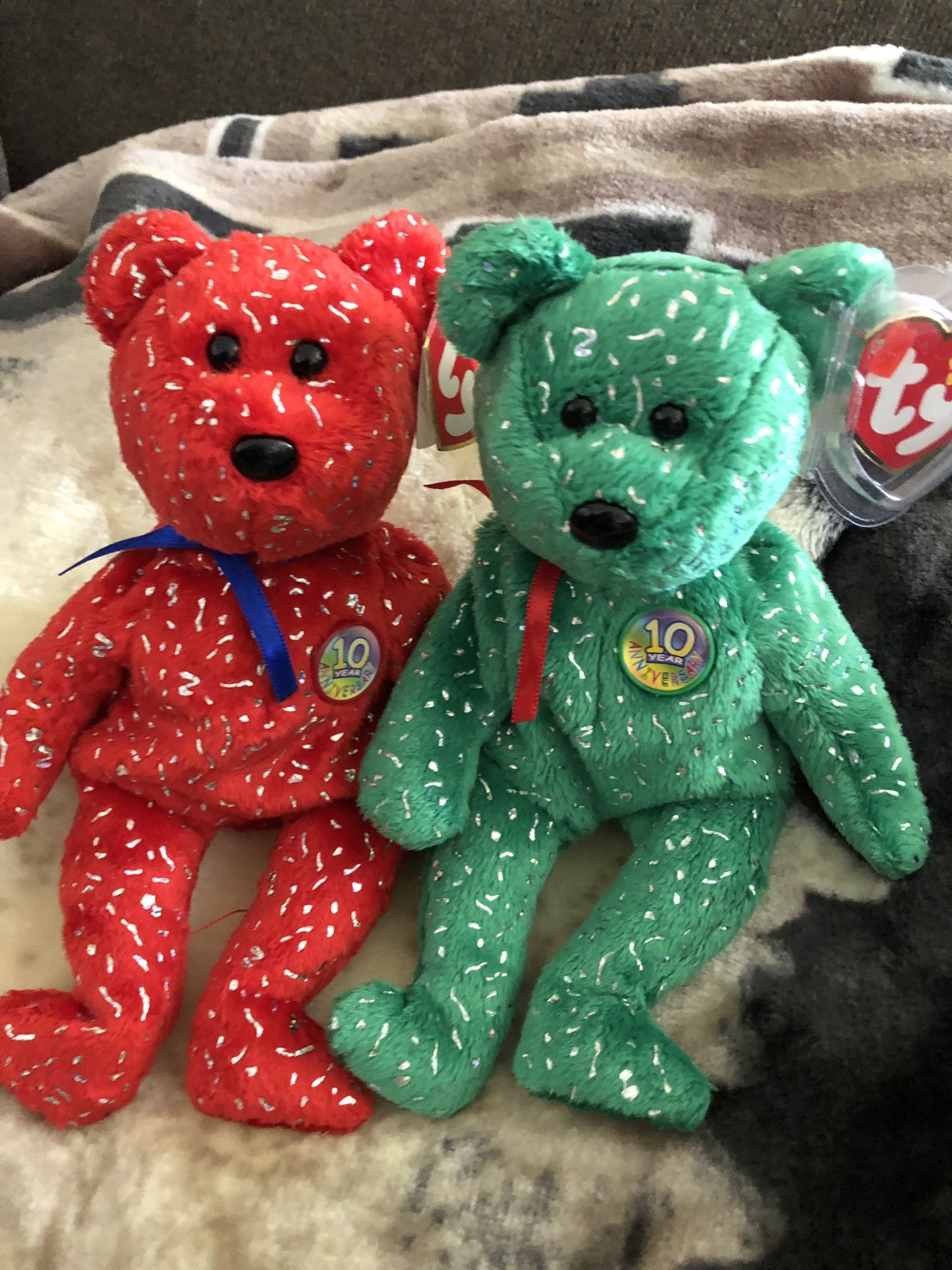 Decade beanie babies