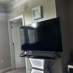 TV Stand With LED Lighting 