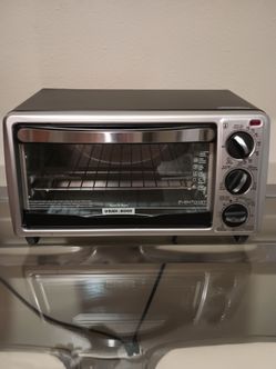 Black Decker Toaster Oven Excellent Condition Color Black Gray