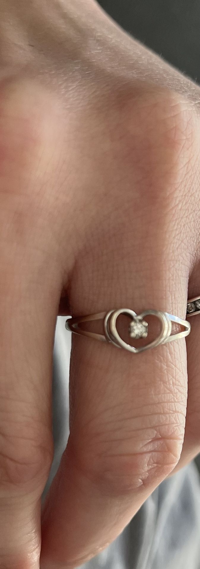 14 K Heart Shaped Ring