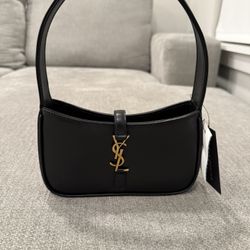 YSL Mini Le 5 à 7 Shoulder Bag – Black Smooth Leather | Brand New 