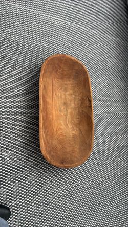 Handcrafted Wooden Dough Bowl