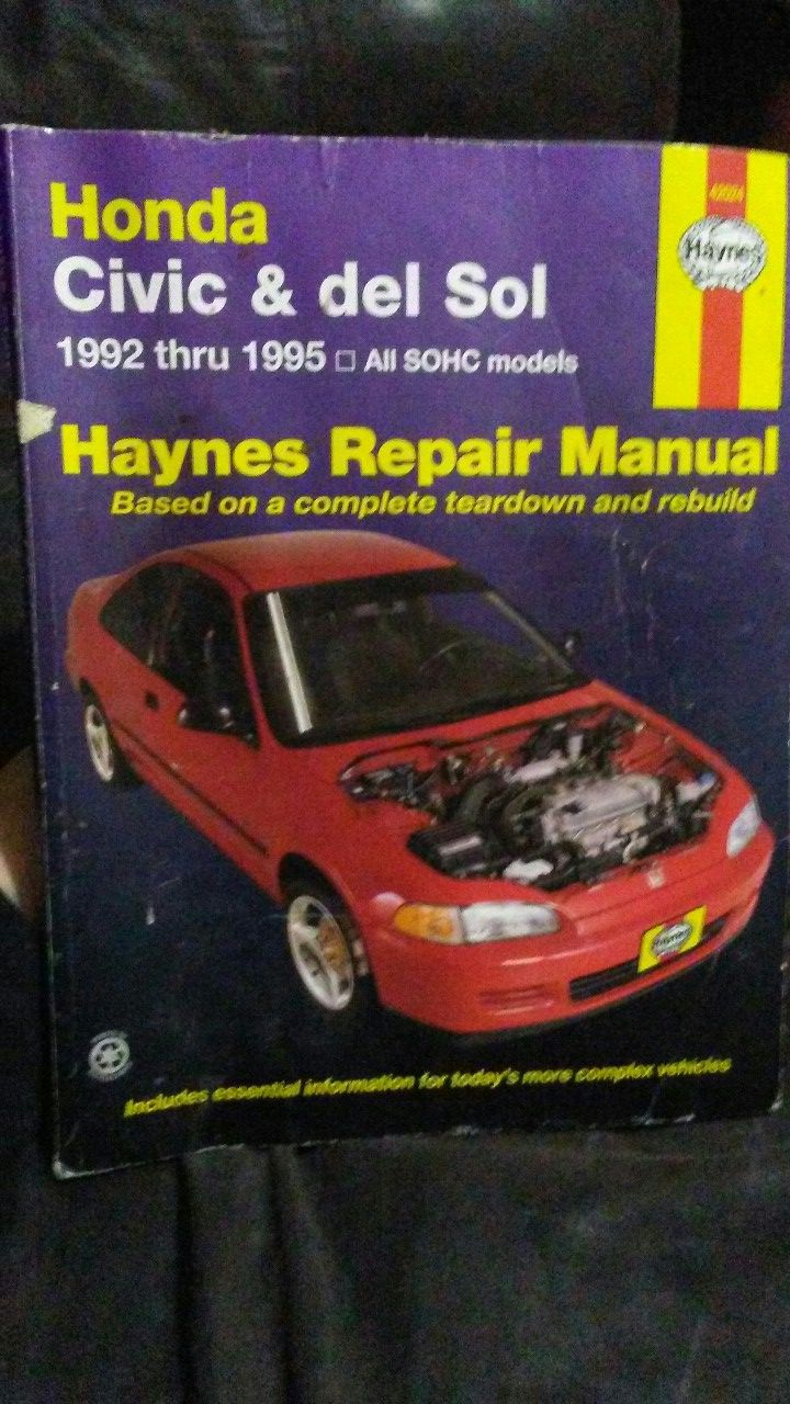 Honda repair manual