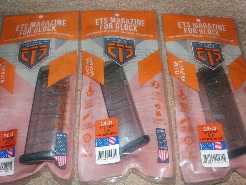 ETS Magazines for Glock GLK-23