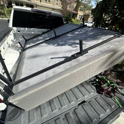 Queen Bed And Box Spring For Sale $0.00 Take Asap 